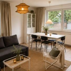 City Apartment Minden Terrasse & Parkplatz