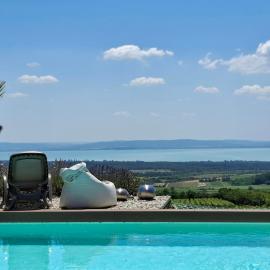Panorama, Balaton, hotel a Dörgicse