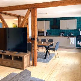 SCHAF-SUITE XXL Apartment auf dem Bauernhof, hotell sihtkohas Nossen