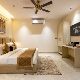 Revking--Hotel The Emporio Elite Near Shaheed Sthal Metro Station 3-star Hotel l Bagh Bhathyari, Ghaziabad
