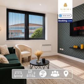 Stylish 1BR With Private Parking & Game Room by Kew Gardens By Aurora WorkNest Short Lets & Serviced Accommodation London
