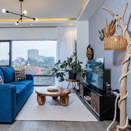 Escada Westlands 2-Bedroom, Skyline Views, Rooftop Pool, Restaurant, Gym & Workspace
