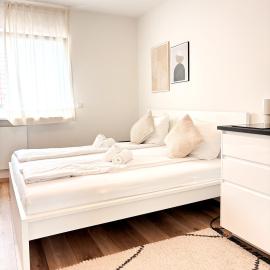 Stylisches Design-Apartment in zentraler Lage nahe SAP Walldorf & Hockenheimring