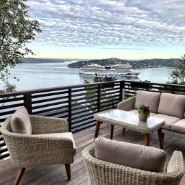 Leirvikneset Panoramic Sea View House, hotel i Bergen