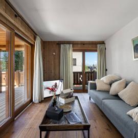 Superbe appartement à Courchevel Le Praz, proche des pistes, avec parking et wifi