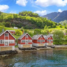 Fretheim Fjordhytter โรงแรมในฟลอม