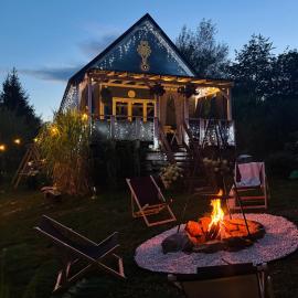 Mikówka - Prywatny domek z balią na wyłączność, w Beskidach