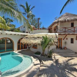 Private house with salt water pool - Casa privada con piscina salada-Casa Cacahuate Holbox, hotel v destinaci Ostrov Holbox