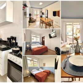 Apartamento central com suíte e 3 Smart TVs 43 pol - UFV a 1 km