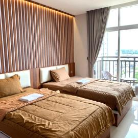 Wiwi Formosa Residence Twin bed 120x200 Balcony 3 pax