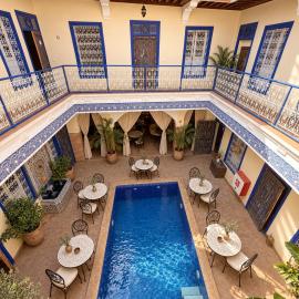 Le riad de Salima, Noor Es Saadi design, готель у Марракеші
