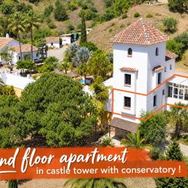 Ground floor apartment "CEZANNE", with spectacular pool in rural holiday park FINCA EL MORALEJO