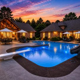 Private Pool - Quiet Guesthouse on 7 Acres, hotel v destinaci Cabot