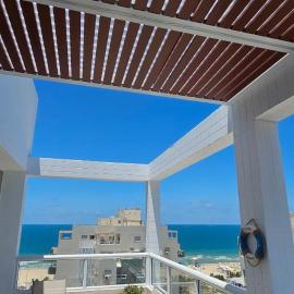 Sea View Penthouse, Nordau 11, פנטהאוז נוף לים , אשדוד Ashdod