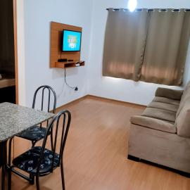 Apê charme 2 quartos e garagem