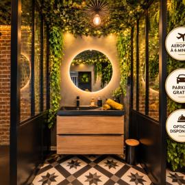 Suite tropicale avec spa privatif et parking gratuit