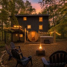 Nature Spa House 5BR Hot Tub Sauna Plunge - Holiday Home