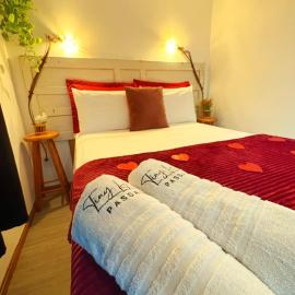 Cabana Romântica Climatizada em Curitiba - Container - Tiny House Passaúna – hotel w mieście Kurytyba
