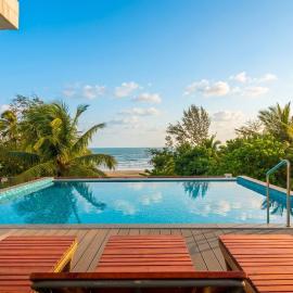 Ashore By Vista - Morjim by StayVista - 6BHK Beach-View Villa with Infinity Pool