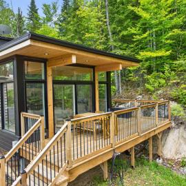 Cabin Retreat & Spa - La Cozy Creek Cabin