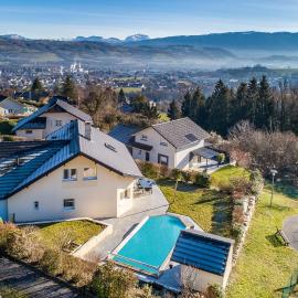 Maison avec piscine 8 couchages entre Annecy et Aix les bains