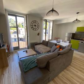 Appartement en plein centre de la Bourboule avec parking privé