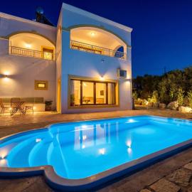 Villa Anafoufou Afionas with private heatable pool