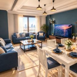Blue Mirage In Pearl, 2 Bedroom with City View and Balcony 911