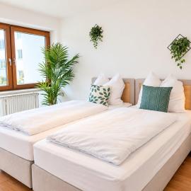 Rooftop Apartments - Stillvolles Apartment 4P nahe Glacis Center