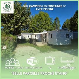 Séjour Normandie - Mobilhome premium 3ch-6p avec clim-TV-WiFi dans l'Eure - 417