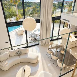 Villa Golden light