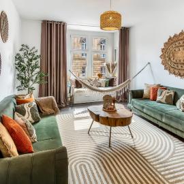 Boho-Apartment im Zentrum von Hagen, ideal für Gruppen