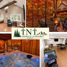 Pocono Retreat - Sleeps 10 - Game Room - Fire Pit - Sauna - Hot Tub