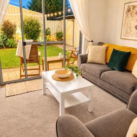Private Coastal Apartment & Garden Perfect for Two