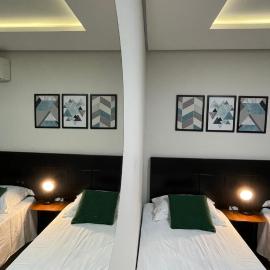 Villa Serena Garden - Quarto Duplo - Banheiro Compartilhado