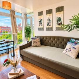 Modern suite with private balcony in Birmingham