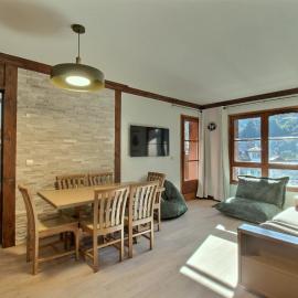 Arc 1950, Appartement 2 chambres, 07 pers, Vue Montagne, Sauna, Hammam, Jacuzzi, salle de fitness, Piscine extérieure chauffée