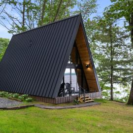 Lakefront A-Frame Hot Tub, Dock & Views Seneca Lake