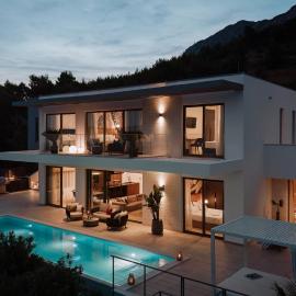 Luxury Villa Andoris with Gym, Spa, Heated pool