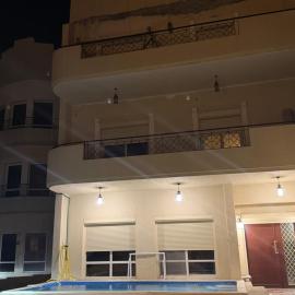 3-story chalet, fully furnished, 5 master bedrooms, large living room, swimming pool