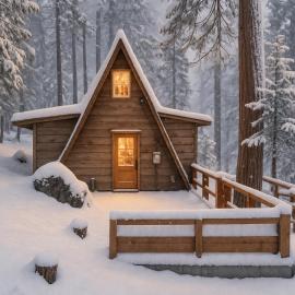 A-Frame Escape Unique stay w comfort & style