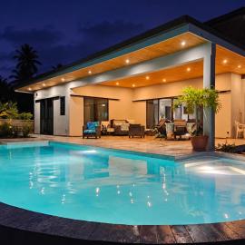 Moorea - TevaHine Pool Lodge