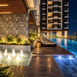 LaLa The Emerald Golf View, Hotel in Ấp Bình Hòa (1)