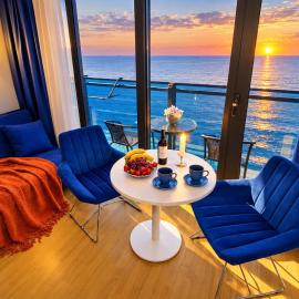 Excellent Sea View Apartments - Orbi City Batumi, hotel Batumiban