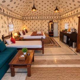Sunrise Resort With Pool Luxurious Camp in Jaislamer