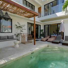Sunset & Surf Private Pool 3BRVilla, Balangan, hotel i Badung