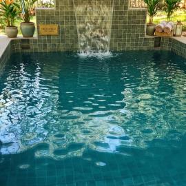 Golden castle villa with pool