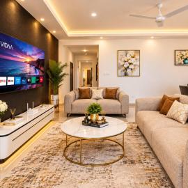 Crowne Paradise Homes Spacious 3-Bedroom Apartment Near Nyali Beach with Oceanic View, hotel v destinaci Nyali
