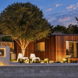 Acouga - Casa con jardín privado, vistas al mar y acceso a la senda litoral de la Ría de Muros y Noia, хотел в Miñortos