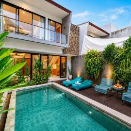 Villa Lula 2BR Canggu Private Pool & Rice Field Views